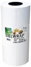 15" x 1000' Wet Wax Deli Paper Roll - 1 per case
