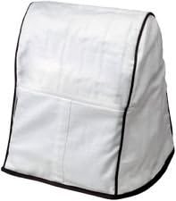 White Mixer Cloth Cover Bag Dust Scratches Protection for KitchenAid Stand KMCC1WH Tilt Head 16"