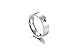 VNOX Mens Womens Stainless Steel Cross Ring for Holy Saint Christian Prayer Baptism Mitzvah,