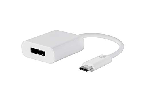 Monoprice USB-C to Gigabit Ethernet Adapter - White, Network Adapter, RJ45 - Select Series