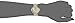 Geneva Women's GV/1014WMWT Gold-Tone and White Strap Watch
