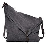 Crossbody Bag,Coofit Messenger Bag Casual Canvas Hobo Bag Shouder Bag Unisex