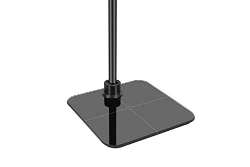 Digital Body Weight Bathroom Scale with Column and Waist-Level Large Display - Black - Thumbnail 4