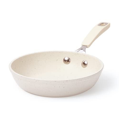 CAROTE Nonstick Small Frying Pan Skillet, 6" Egg Pan Omelet Pan, Non