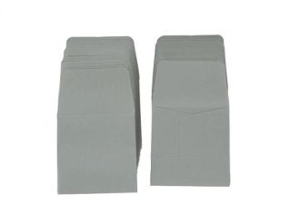 Archival Paper Coin Envelopes 2x2 Gray by Guardhouse 100 Pack