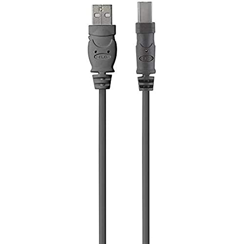 Belkin Premiums Cable3 Ft4 Pin USB Type A to 4 Pin USB Type B, Black (F3U154BT0…