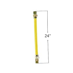 EZ-Fluid 18" S.S Corrugated Yellow Epoxy Coated