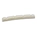 Bone Bass Nut,2 Pcs 4 String Nuts for Bass Guitar Replacement (white)