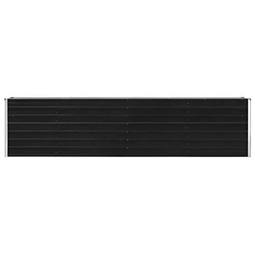 vidaXL Hochbeet Gartenbeet Pflanzbeet Frühbeet Pflanzkübel Pflanzkasten Blumenkübel Gemüsebeet Blumenkasten 320x40x77cm… – Bild 4