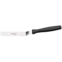 Ateco Ultra Offset Spatula with 4.25" x 0.75" Stainless Steel Blade, 4½", Silver