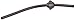 Hitachi 6688174 Fuel Pipe Shield Tube, 3 by 5 by 145mm