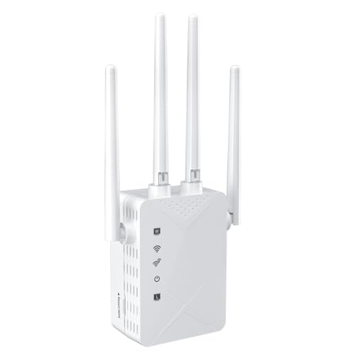 Photo 1 of WiFi Extender Signal Booster, Whole Home Coverage Internet Repeater Works with Any Router