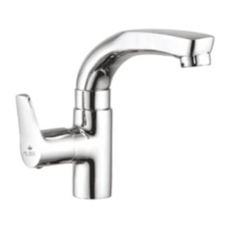 Buy Pearl Silver Swan Neck Pillar Cock For Bath Kitchen Taps
