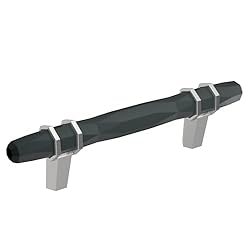 Amerock | Cabinet Pull | Black Bronze/Polished