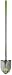 AMES 25332100 Tempered Steel Round Point Shovel with Fiberglass Handle, 61-Inch