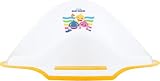 Baby Shark Toilet Training Seat White with High Back and Carry Handle view 3