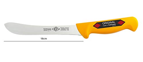EIKASO 1011330-312 Ausbeinmesser Gerade Breit, 13cm Steif Klinge, 26cm Länge, Gelb – Bild 5