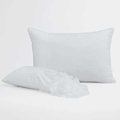 Acrafsman Adjustable Down Alternative Pillows,Plush Gel Bed Pillows for