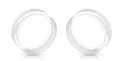 Ultra Thin Silicone Ear Gauges SoScene Ear Skin