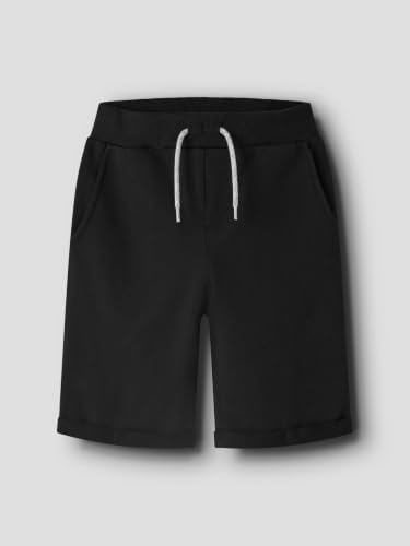 Nkmvermo Long Swe Shorts UNB F Noos Pantalones Cortos, Niños, Black, 116