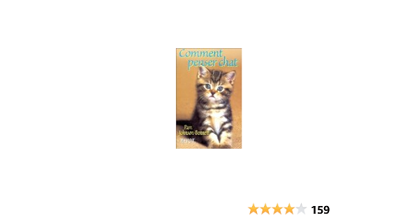 Comment Penser Chat Payot Johnson Bennett Pam Amazon Com Books