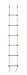 Swingan - 6 Steps Gymnastic Climbing Rope Ladder - Fully Assembled