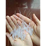 60Pcs Precision Micro-Tips - Super Thin Glue, Lubricating Oil and Epoxy Water Extra Applicator Tip - Use for Hobby, Crafting, Lab Dispensing