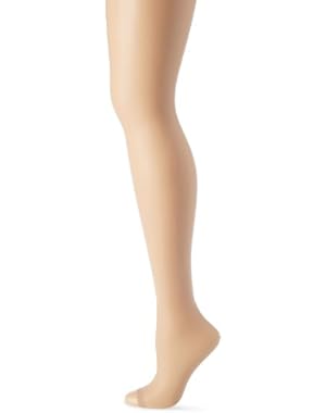 Silk Reflections Women's Lasting Sheer Control Top Toeless Pantyhose