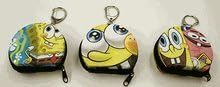 Sponge Bob Mini Zip Totes
