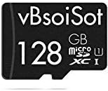 vBsoiSot Memory Card 128GB with SD Adapter (Standard Packaging) V/TF/128 - Class 10 … (128GB)