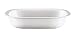 Corelle 2.83 Litre Vitrelle Glass Lightweight Bake/ Serve/ Store Rectangular Roaster, White