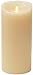 Luminara Flameless Vanilla Scented Moving Flame Candle with Timer (9 Ivory)