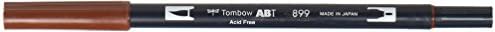 Tombow Dual Brush Marker Open Stock-899 Redwood