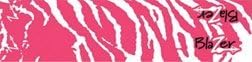 Bohning Tiger Arrow Wraps Pink & White Tiger Standard Arrow Wrap, 12pk