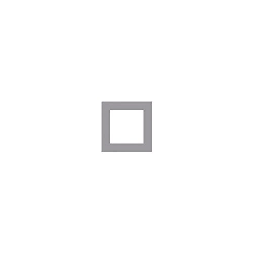 RAYHER Decorative Hole Punch Square 1,8x1,8Â cm, 1Â Inch, Ideal for Paper/Card Up to 200Â g/mÂ², Plastic, Orange, 1,8x1,8cm- 1 Zoll