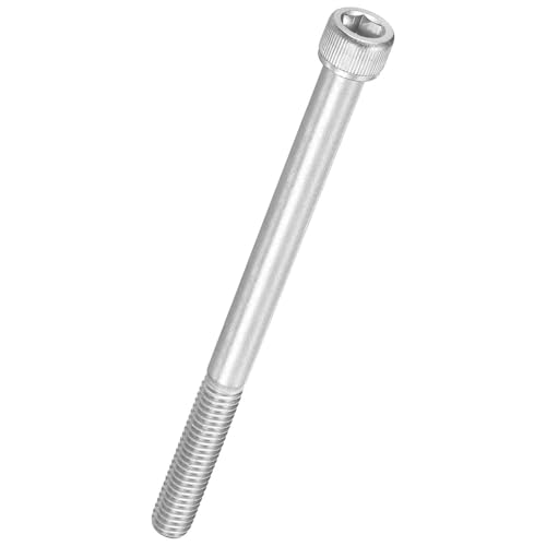 Kozelo 10pcs Socket Head Cap Screws - [3/8"-16 x 5"] UNC 304 Stainless Steel Allen Socket Drive for Electrical Motor 3D Printing Fan Engine Replacement Use, Silver — image 1