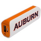 NCAA Auburn Tigers APU 1800GS USB Mobile Charger, White