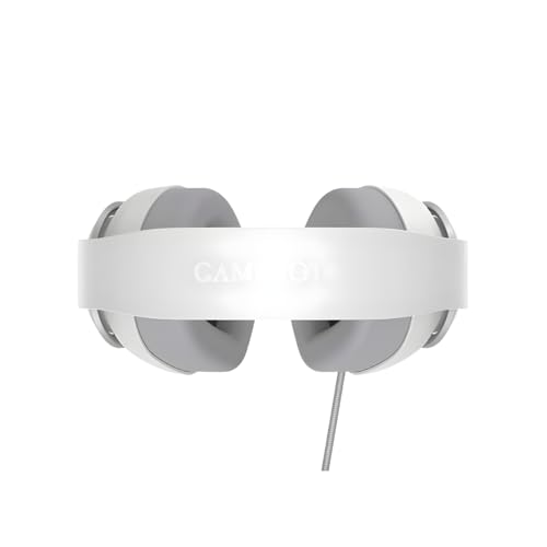 Headset Gamer Havit Usb 7.1 Som estéreo surround 3D H2230U Cinza/Branco