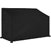 Hezeb Patio Seat Covers Waterproof,Lounge Deep Chair Cover,600D Loveseat and Heavy Duty Cover,2-Seater Outdoor Furniture…