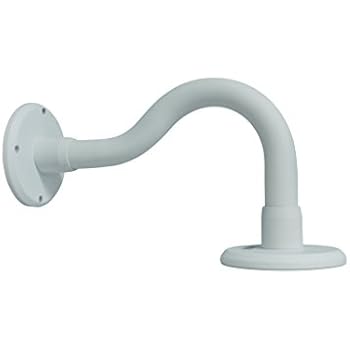Amazon.com: Kenuco White Universal Wall Mounted Gooseneck