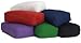 Yoga Direct Black Supportive Rectangular Cotton Yoga Bolster, 24-Inch Long x 6-Inch high x 12-Inch Wide (A242BOLBLA03)
