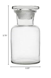 EISCO Reagent Bottle, 125ml - Wide Neck - Includes
