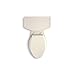 KOHLER K-4636-47 Cachet Elongated, Grip-Tight Bumpers, Quiet-Close Release Hinges, Quick-Attach Hardware, No Slam Toilet Seat, Almond