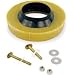Toilet Wax Ring by ProFlo – Toilet Bowl Flange Repair Kit with Closet Bolts – Reinforced Polyethylene – Fits 3 Inch and 4 Inch Waste Lines – Gas, Odor and Watertight Seal