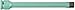 Steelman 1/2-Inch Drive 140 ft-lb Torque Extension for Impact Wrench, 8-inch Extension, Corrosion-Resistant Powder-Coated Steel, Aqua