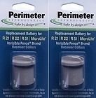 Two-Pack Dog Fence Batteries for Invisible Fence Brand Receiver Collars by Perimeter Technologies