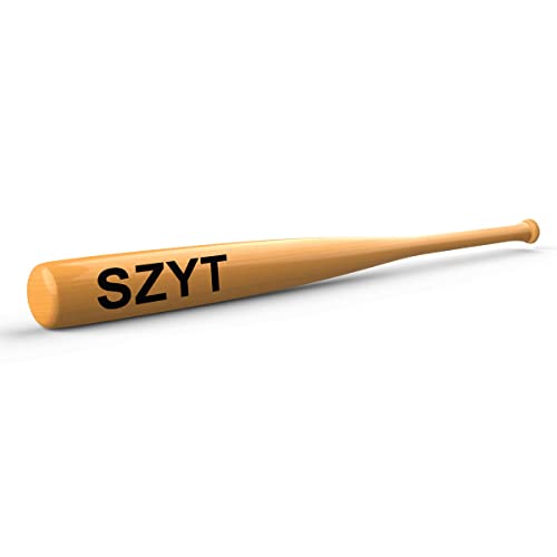 SZYT 25 inch Wood Baseball Bat SelfDefense Softball Bat Home Defense
