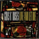 Disco de Guns N' Roses: «Live And Let Die» (Anverso)