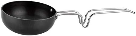 Luxshu Non-Stick Aluminium 5" Grey Tadka Pan