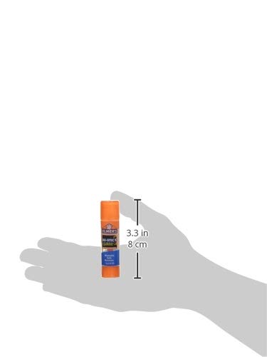 Elmer's Disappearing Purple (6g) and Clear Re-Stick School Glue Sticks (8g), Washable, 6 Grams, 7 Count